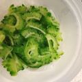 こうちゃん19's cooksnap of when they made 苦くないゴーヤの下処理.
