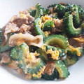 ☆ミーハー☆'s cooksnap of when they made 簡単！ゴーヤと豚肉の卵とじ炒め.