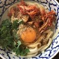 Karikari苺's cooksnap of when they made 簡単！キムチ釜玉うどん♪.