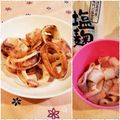 Richland☆Y's cooksnap of when they made フライパンで！イカの塩麹漬け焼き.