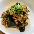 azbjbn's cooksnap of when they made 冷奴に飽きたら…わかめ納豆豆腐♩.