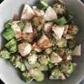 flippa's cooksnap of when they made 長芋とたたきオクラの梅肉和え.