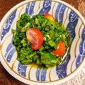 nanaねぇ。's cooksnap of when they made モロヘイヤとオクラのネバネバ和え.