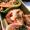 くまかっちゃん's cooksnap of when they made お弁当に♡簡単ミニチーズハンバーグ.
