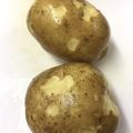 フジぽん's cooksnap of when they made 芽を取ってから！皮むき♩（肉じゃが）.