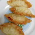 unauna72's cooksnap of when they made 簡単すぎる！ポテトサラダの揚げ餃子♡♡.