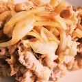 アブシンベル's cooksnap of when they made お弁当に簡単♡豚肉と玉ねぎの味噌炒め.