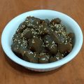 クックEMI6LI☆'s cooksnap of when they made コンニャクの甘辛煮～レンチンで灰汁抜き～.