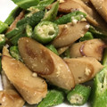 sshkk's cooksnap of when they made オクラのこんがり揚げ焼き.