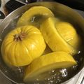 紗重桂's cooksnap of when they made 簡単✨そうめん瓜の茹で方.