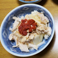 ねこのおかあさん☆'s cooksnap of when they made 長いもとささみのポン酢和え.