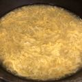 ルナＰボール's cooksnap of when they made 普段の3倍フワフワ！な玉子スープ.