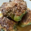 suisuimoco's cooksnap of when they made タレが美味しい♪ピーマンの肉詰め.