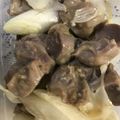 ma___111's cooksnap of when they made 砂肝とネギの中華風和え物.