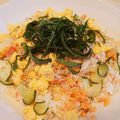 ☆cocomi's cooksnap of when they made 塩鮭ときゅうりと炒り卵のサッパリ混ぜご飯.