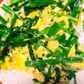 ま‎⑅⃝り's cooksnap of when they made 簡単✿ニラ玉.