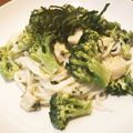 尾崎食品株式会社's cooksnap of when they made ホタテとブロッコリーの和風クリームパスタ.
