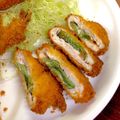 ルぴあ's cooksnap of when they made ささみの梅肉＆大葉カツ.