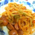 ユーロン's cooksnap of when they made 時短レシピ★ナポリタンうどん.