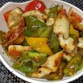 まきんこまきこ's cooksnap of when they made お弁当に♪パプリカと竹輪のマスタード炒め.