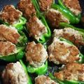 さろきち's cooksnap of when they made 簡単♪お箸が進む＊ピーマンの肉詰め＊.