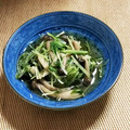 KAKO_KAKO's cooksnap of when they made 水菜としめじの煮浸し.
