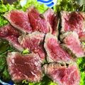 かぴぐぅ's cooksnap of when they made 一手間で色もきれい♡牛のたたき.