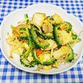 ととろ＆めい's cooksnap of when they made 厚揚げでゴーヤチャンプル.
