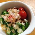こゆりんねこ's cooksnap of when they made オクラ☆山芋☆ミニトマトの胡麻和え.
