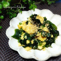 かおりかざり's cooksnap of when they made ふんわり卵とワカメのサッと炒め☆.