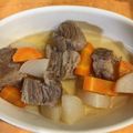 こうきとだいきママ's cooksnap of when they made 牛肉と大根の煮込み.