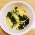 take♪aki♪'s cooksnap of when they made 豆腐とわかめと卵のスープ♡.