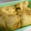 由芽15's cooksnap of when they made 10分残ったおから煮でとろ～りチーズ巾着.