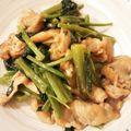 COOKVOC's cooksnap of when they made ｍ空心菜と豚の中華味噌炒め.