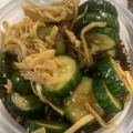 kuchanyuna's cooksnap of when they made 胡瓜☆浅漬け～きゅうりのキューちゃん風～.