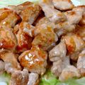 kiyomiku's cooksnap of when they made 鶏もも肉のオーロラソースがけ.