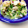 てんてん1号's cooksnap of when they made 簡単！あさりと豆苗の白ワイン蒸し.