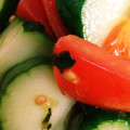 あかぷり's cooksnap of when they made きゅうりとトマトのマリネ.