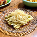 まんまるたまご's cooksnap of when they made ＊夏はあっさり　蒸しなすの針生姜のせ＊.