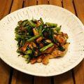 neko＊and…'s cooksnap of when they made ☼超簡単♪空芯菜と鶏もも肉の中華炒め.