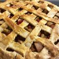 クックSJHEWO☆'s cooksnap of when they made 基本のルバーブ＆イチゴパイ.