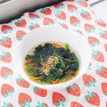 あやちん０８１６'s cooksnap of when they made とろ～りあったか♪ほうれん草と人参スープ.