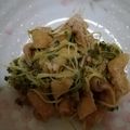 オデッタ's cooksnap of when they made カイワレと油揚げのレンジでポン♪.