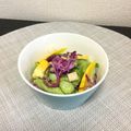 ☆こまっと☆'s cooksnap of when they made 未熟南瓜・コリンキーのいろどりサラダ.