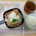 TORACOっち's cooksnap of when they made 白菜とベーコンの巣篭り卵♡.