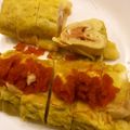 よし坊's cooksnap of when they made 居酒屋さんの明太チーズだし巻き玉子.