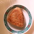 食器洗いスポンジ's cooksnap of when they made 甘い焼おにぎり フライパン 簡単 絶品　.