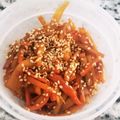 Nat728's cooksnap of when they made たけのこの水煮できんぴら.