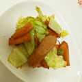 urararara's cooksnap of when they made ウインナーとキャベツの炒め煮.