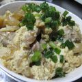 ちばたま's cooksnap of when they made 簡単めんつゆで親子丼.